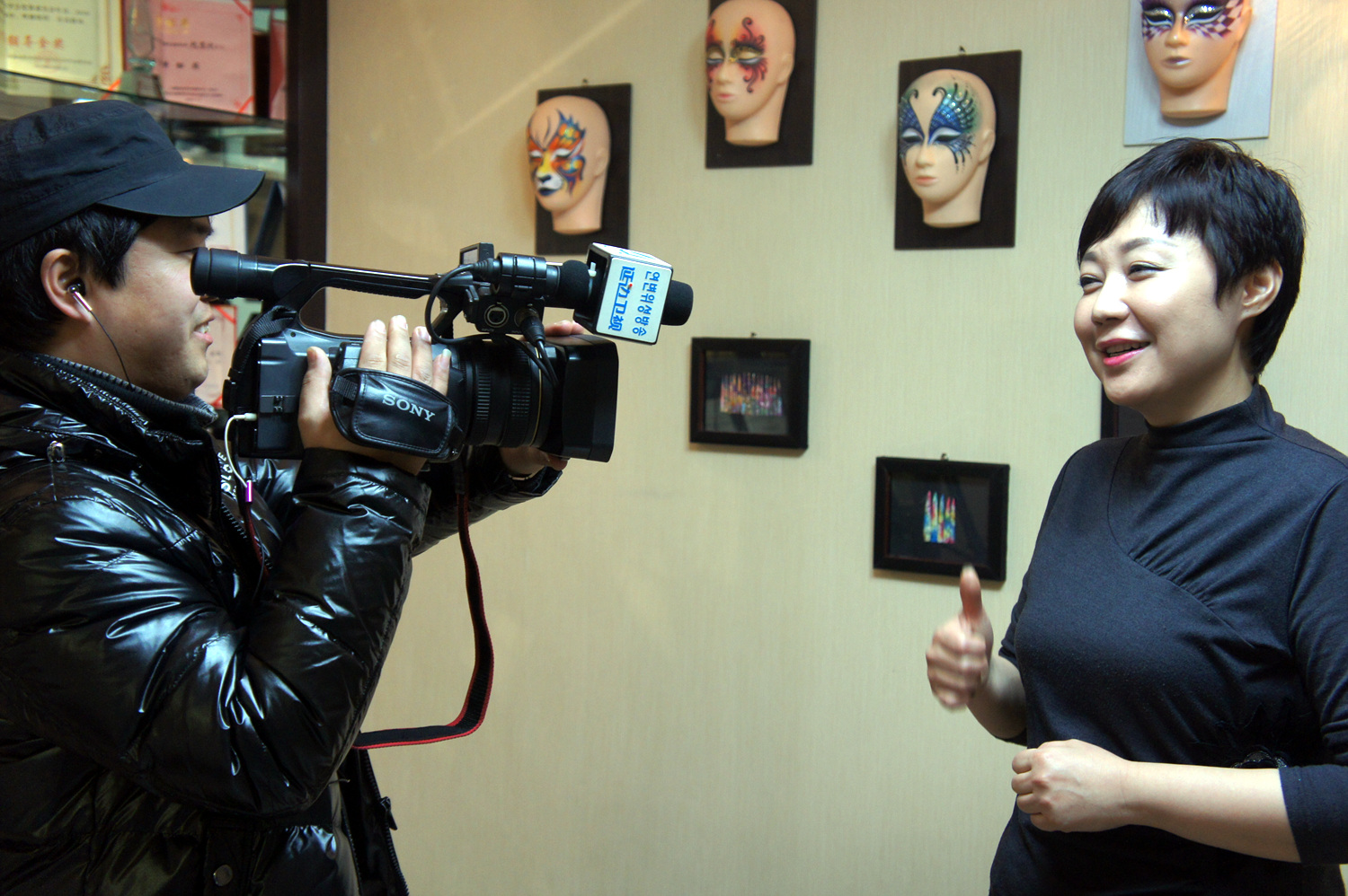 연변위성방송취재